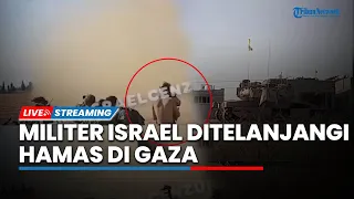 🔴Video Memalukan, Hamas Telanjangi Tentara Israel & Tank Canggih Hangus Dihujani 'Bola Api' di Gaza