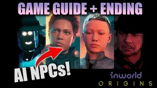 How to complete INWORLD ORIGINS ( AI NPC Game ) - Ending and Solving the Mystery [ WALKTHROUGH ]
