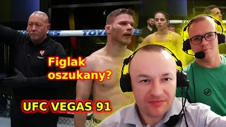 Wiwisekcja MMA #236 | Figlak oszukany? Lipski gorsza od Silvy. Podsumowanie UFC Vegas 91