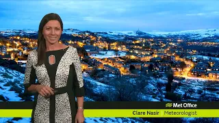 Monday afternoon forecast 28/01/19