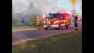 🔥Powitanie nowego Samochodu lekkiego Volkswagen Crafter 4x4/Perfekt OSP 🔥Grodzisko Górne🔥