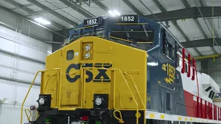 CSX Heritage: Locomotive 1852 Honoring the Western Maryland Railway