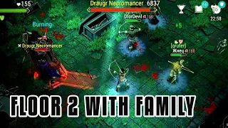 Full Odin Floor 2 With Family | Frostborn Coop Survival
