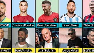 Best Footballers And Their Father