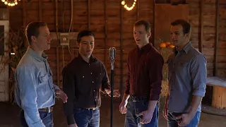 Leaning On The Everlasting Arms | In A Rustic Shed | Official Music Video | Redeemed Quartet