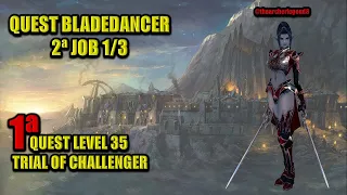 🔴LINEAGE2🔥QUEST 2ª JOB🔥TRIAL OF THE CHALLENGER - BLADEDANCER #ura​ #seuboot​ #L2​ #lineageii