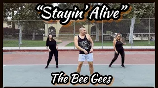 Stayin’ Alive - The Bee Gees 🕺(zumba fitness choreography)