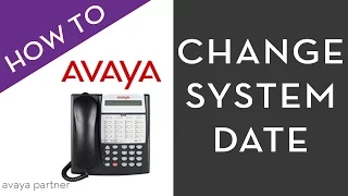 Avaya Partner How to change the system Date