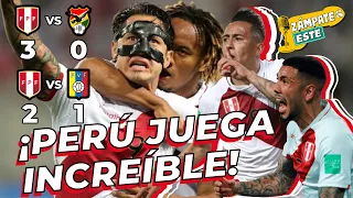 PERÚ, Selección peruana.  Mejores jugadas. Fecha 13  Eliminatorias Qatar 2022. (Perú 3 - 0 Bolivia)