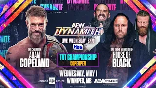 WWE 2K24 Adam Copeland Vs. Buddy Matthews | TNT Championship Cope Open | AEW Dynamite 5/1/24