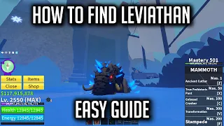 How To Spawn & Fight Leviathan | Blox Fruit Update 20