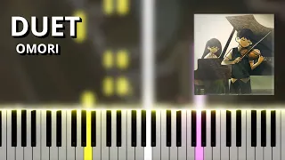 DUET - OMORI OST (Piano and Violin Warm Arrange)