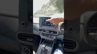Apple Car Play Screen in the Hyundai Kona