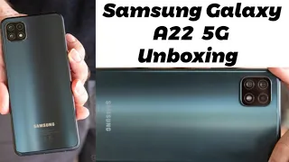 Samsung Galaxy A22 5G Unboxing | First Impression | First look | Specification | Features | Review