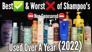 ✅Best and ❌worst of Shampoo of 2022