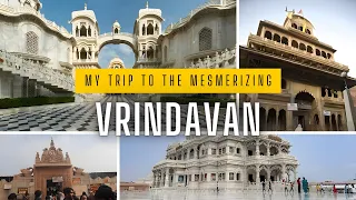 My Trip to the Mesmerizing Vrindavan #vrindavan #mathuravrindavan #mathura #bakebihariji #motovlog