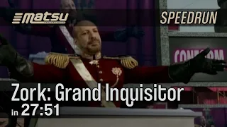 [PB] Zork: Grand Inquisitor (Any%) in 27:51 [Speedrun]