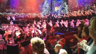Christmas singalong at the Albert Hall 17/12/15