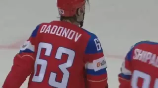 Латвия vs Россия  0:4. Чемпионат Мира по хоккею 2016 .