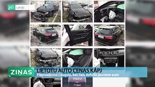 ReTV: Lietotu auto cenas kāpj; pieprasījums - augsts, bet ir liels deficīts