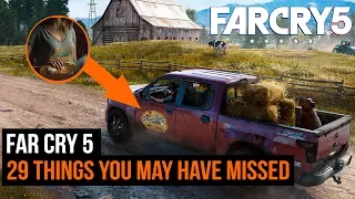 Far Cry 5 Footage - 29 hidden details you missed