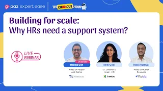 Building for scale: Why HRs need a support system? [Live Webinar]