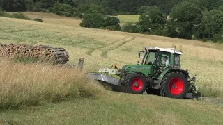 FENDT 309Ci mit CLAAS Corto 270F & CLAAS Disco 250 am Mähen