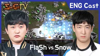[ENG] "God vs Terran slayer" FlaSh vs Snow N.315 - Starcraft Remastered (StarCastTV English)