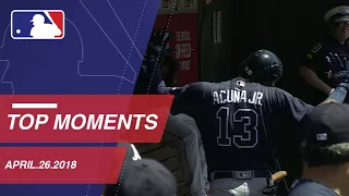 Acuna, Sanchez highlight Top 10 moments of 4/26/18