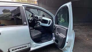 Fiat Panda Hybrid POV a view from the passengers side