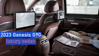 Седан премиум класса.2023 Genesis G90 first look.Interior&Exterior