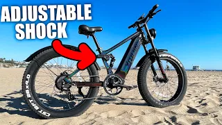 An Affordable Full Suspension Fat Tire Ebike With Good Components - Vitilan T7 Review