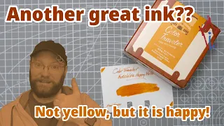 First time on the channel! Color Traveler ink: Kotohira Happy Yellow