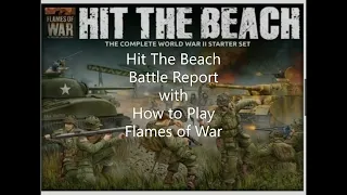 Flames of War Battle Report: Hit the Beach with how to play