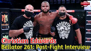 Bellator 261: Christian Edwards ready for top 10, discusses importance of getting cage time