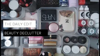 Decluttering ALL The Beauty Products I Own | THE DAILY EDIT | The Anna Edit