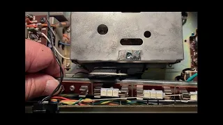 Marantz 2230 Repair Part 3 - Lamp Replacement and RCA jacks Repair