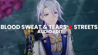 blood sweat & tears x streets - bts, doja cat [edit audio]