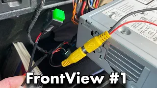 Golf MK7 Front View Camera, part 1: relay test