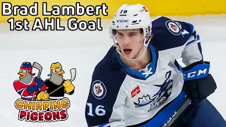 Brad Lambert 1st AHL Goal (Winnipeg Jets Prospect)