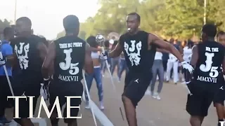 Jackson State’s Band, The Drum Majors And The J-Settes Stepping To The Temptations/Get Ready | TIME