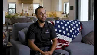 Wounded Marine Gets Adapted Home from Gary Sinise on Veterans Day