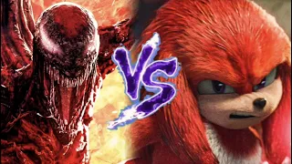 Carnage Vs Knuckles - Epic Supercut Fight!