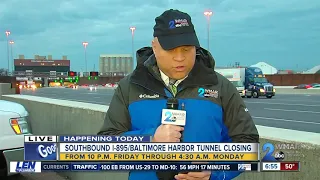 SB Baltimore Harbor Tunnel to close two straight weekends for repairs