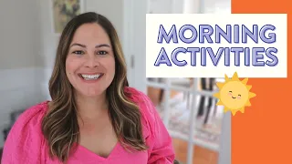 Morning Activities for Kindergarten, 1st Grade, and 2nd Grade // morning meeting, work, and bins