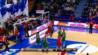 Play of the Night: Sasha Kaun, CSKA Moscow