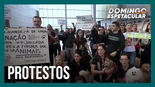 Morte do cãozinho Joca gera protestos em aeroportos pelo Brasil