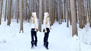 Still Still Still - Winter Lullaby (Harp Twins) Electric Harp