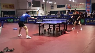 ►►Ma Long & Zhang Jike: a long training session together (+ an amazing game @Jan'16) [HD]