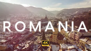 Flying Over Romania | Romania 4K Drone Footage